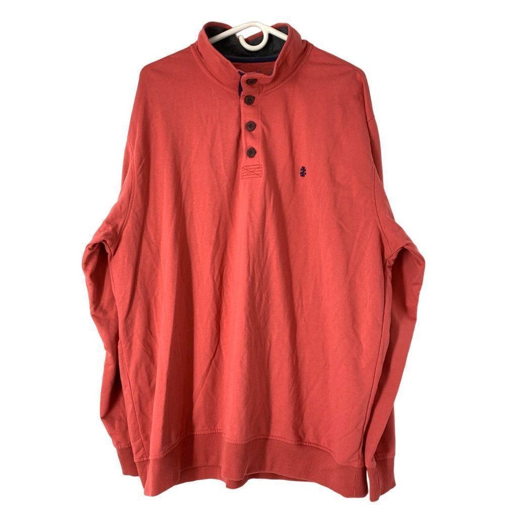 Men’s Izod Saltwater 2XL Pull Over Top Shirt 5472 Relaxed Classics